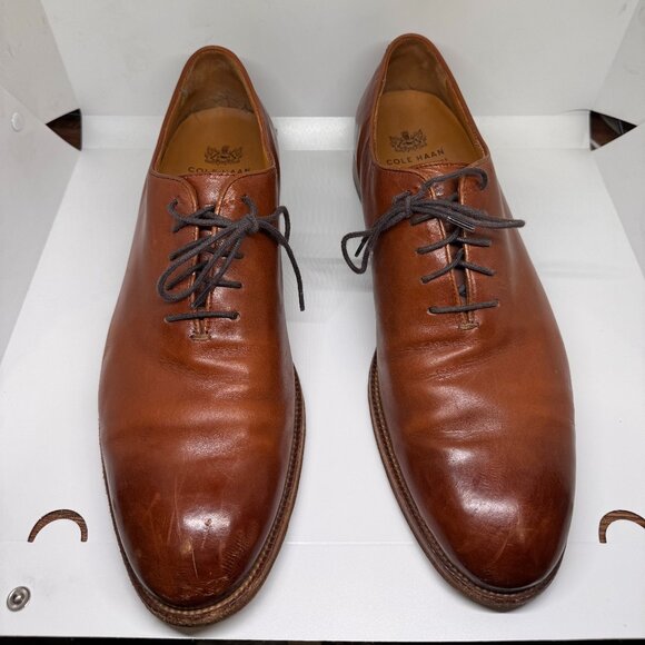 cole haan american classic gramercy derby wholecut dress oxford Cole Haan Men's Foster Grand Wholecut Oxford Shoes - Black